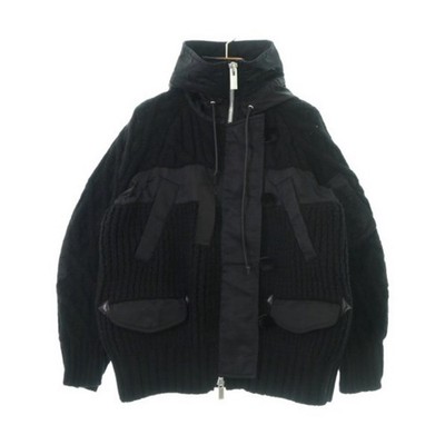 sacai blouson jacket knit sakai coat down JAPAN