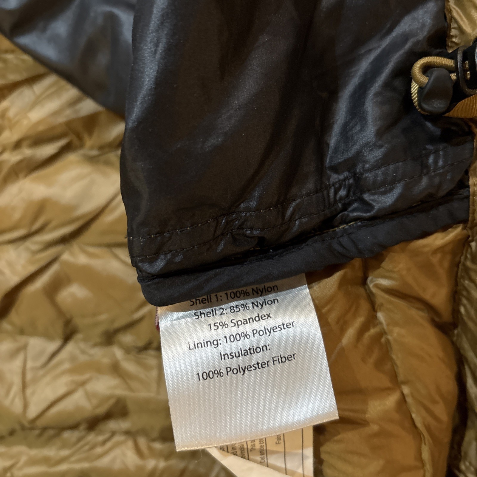 Simms ExStream Jacket Mens Medium Gold Puffer Zip… - image 11