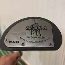 RAM Zebra Face-Balanced Putter Right-Handed 34" Ram Zebra Golf Steel USA Made