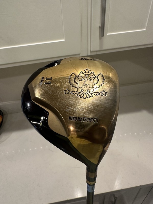 🔥Extremely Rare🔥 Hiro Matsumoto JDM 11* Xima BK Driver Light Flex Shaft
