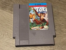 Toki Nintendo Nes Cleaned & Tested Authentic