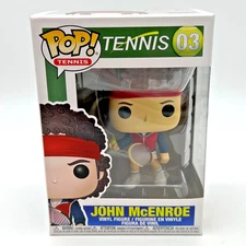 Funko POP! Tennis JOHN MCENROE #03 with Box Protector