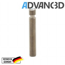Throat Hals-Schraube Stahl M6x40mm für 1.75mm Filament Absatz mit PTFE inliner