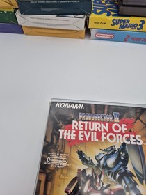 Probotector 2 II: Return of the Evil Forces Nintendo NES - CiB - LIKE NEW