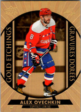 2020-21 Upper Deck UD Tim Hortons Hockey Gold Etchings - Alex Ovechkin #G-10 NM