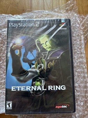 Eternal Ring PS2 NTSC US Neu Versiegelt Hangtag, First Print