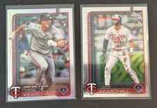 2025 Topps Chrome Update - Rookie Debut Luke Keaschall #USC134 Refractor & Base
