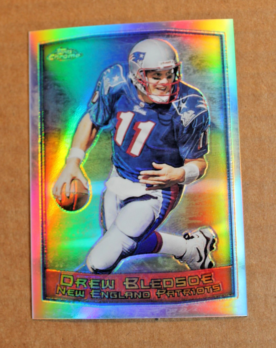 1999 Topps Chrome Drew Bledsoe REFRACTOR  Card 17