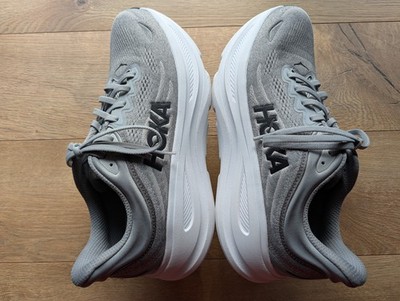 Men's 2025 HOKA Bondi 9 Galactic/Stellar Grey Max Cushioned Running Shoes US 9.5