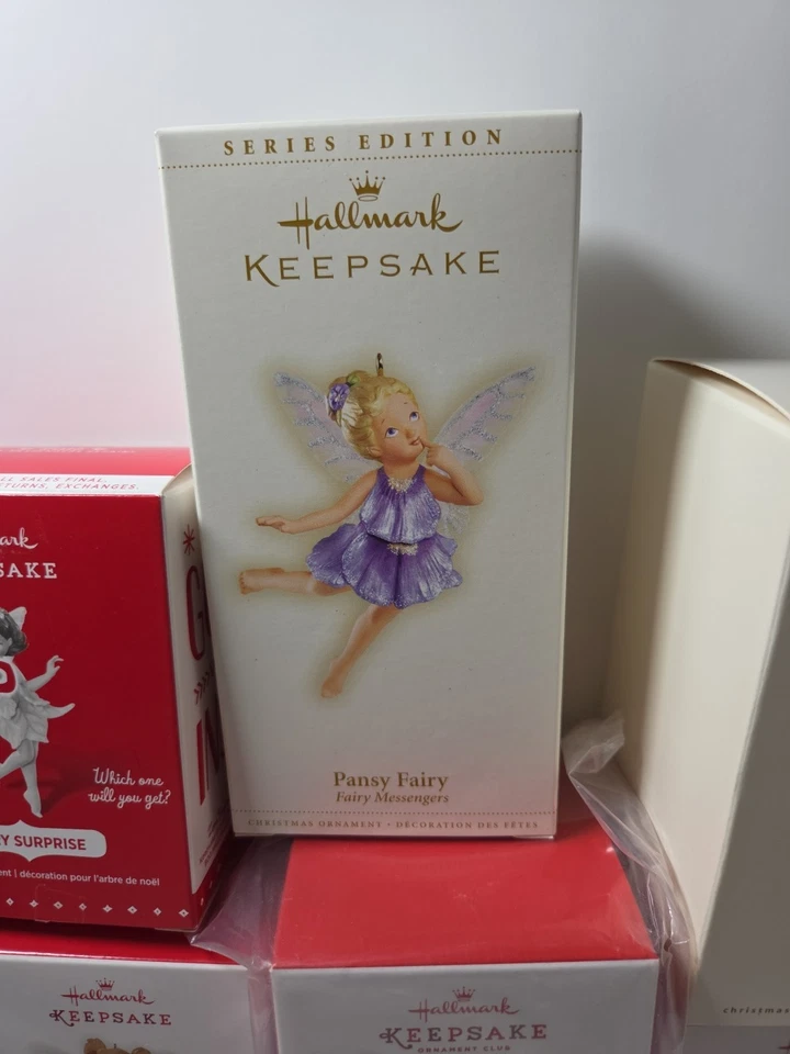 Hallmark Keepsake Ornaments - Fairy Messengers Lot of 21 Fairy Ornaments  - Image 4 of 4