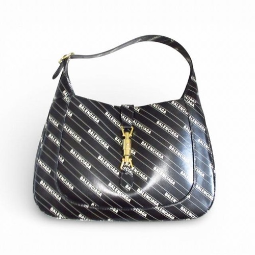 GUCCI Bag: Hacker Jackie 1961 Black W35H23D4.5cm w/ strap dust bag;