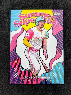 2025 Topps Series 2 Summer Superstars SS-35 Jackson Merrill San