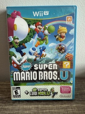 New Super Mario Bros U + New Super Luigi U (Wii U, 2012) Tested & Works
