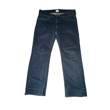 Hudson Jeans Ethan Five Pocket Straight Leg Mens Size 36 Annx Blue Wash Mid RIse