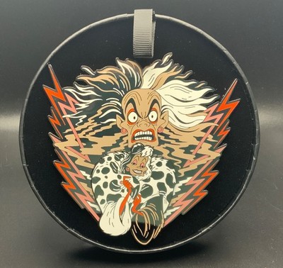 Disney DLP 2025 Villains Cruella 101 Dalmatians Jumbo LE 800 pin box