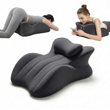 Warm Memory Foam Wedge Pillow Ergonomic Bed Reading Support Cushion