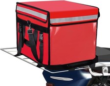 Large Insulated Food Delivery Bag W/ Fixed Base  Internal Frame