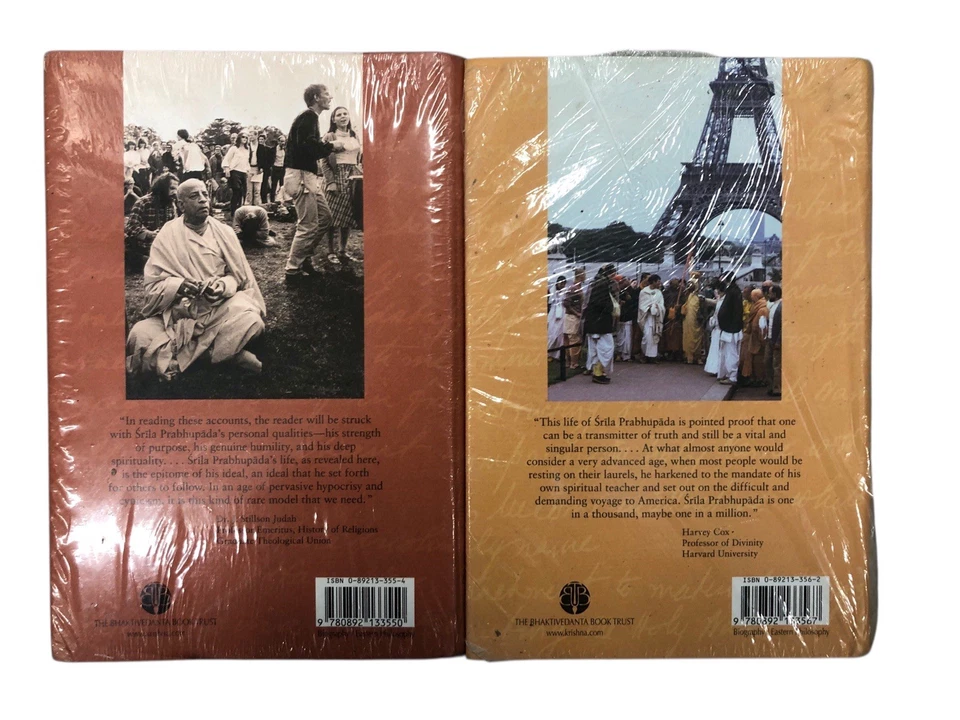 Srila Prabhupada Lilamrta Band 1 & 2 rare book set New Sealed - Image 3 of 4