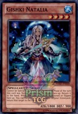 Gishki Natalia Super Rare #HA07-DE040 Yugioh Super Rare