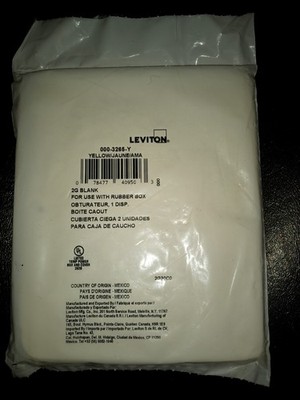 leviton yellow/jaune/AMA