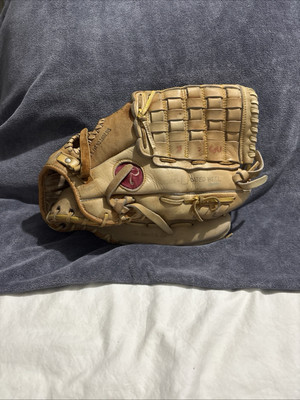 13   Rawlings RBG4 Cesar Cedeno Softball Baseball Glove RHT Basket Web Fastback