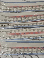 9 x Cavigliera Regolabile Piede Catena Cavigliera Argento Borchiato Classico
