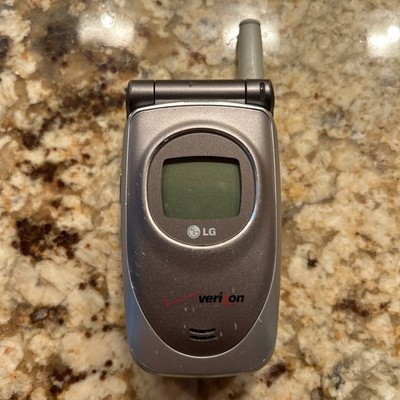 LG VX4400 - Gray and Silver ( Verizon ) Very Rare Flip Phone 