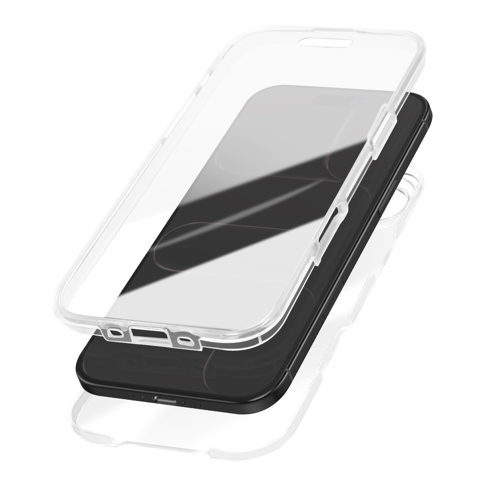 Coque intégrale iPhone Air antichoc à sensibilité tactile renforcée