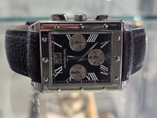 Raymond Weil Tango Model 4881 On Black Leather Strap 