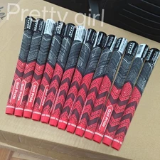 13-piece medium-sized golf grip - red anti-slip wired - shipped from the US