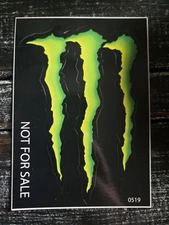MONSTER  Energy 3”x4” Sticker Green Logo Decal Sticker