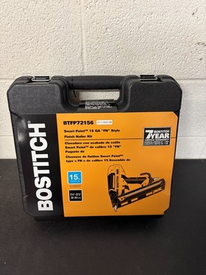 Bostitch BTFP72156 15GA Smart Point FN Finish Nailer Kit w/ Case New