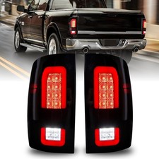 Smoked Black Full LED Tail Lights Tinted Rear Brake Lamps Upgrade for 2009-20...