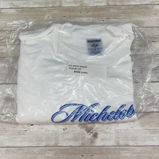 Vintage Jerzees Michelob Light Tee Men's Size XL Dead Stock Promo