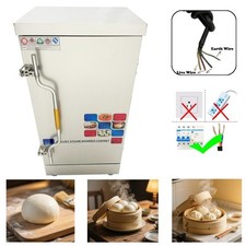 12 Trays Commercial Rice Steamer Cabinet Electric Steamer Warmer Cabinet 110V