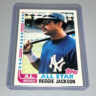 Reggie Jackson - 1982 Topps #551 - New York Yankees All Star