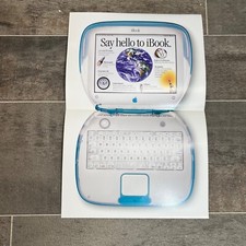 Apple iBook G3 Clamshell Blue Advertising Bro...