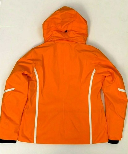 T Bright Orange Ski Jacket size US 12 