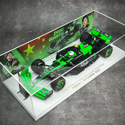 SPARK 1:18 Car Model STAKE F1 TEAM KICK SAUBER C44 - ZHOU GUANYU