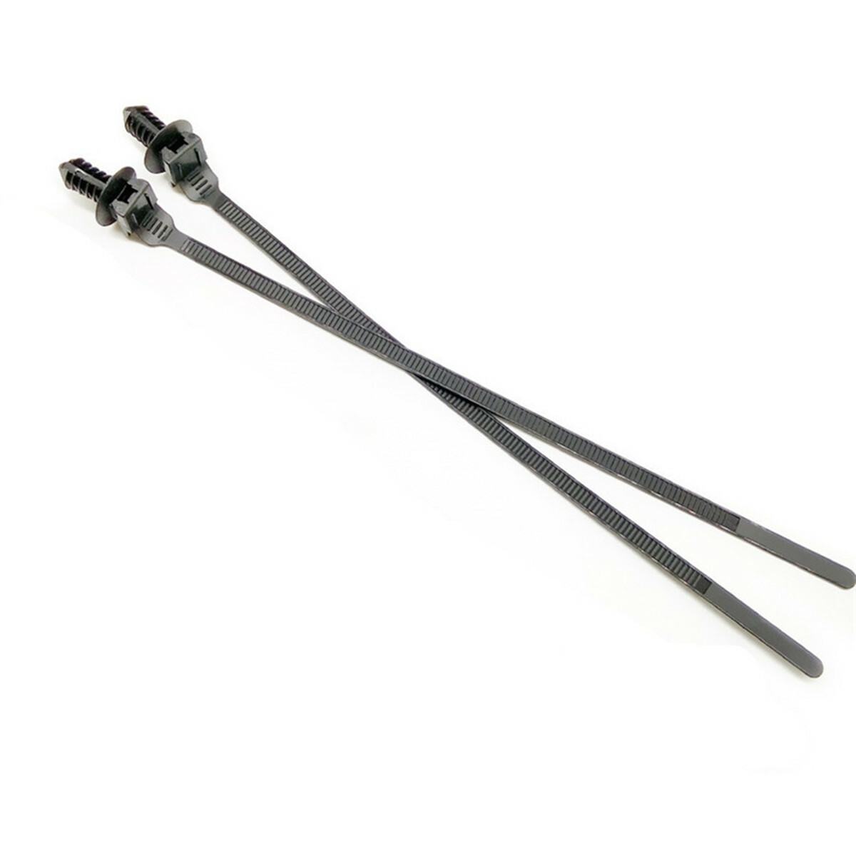 NUOBESTY 50 Stück Nylon Kabelbinder Mit Stift - Selbstsichernd Für Auto & Haushalt