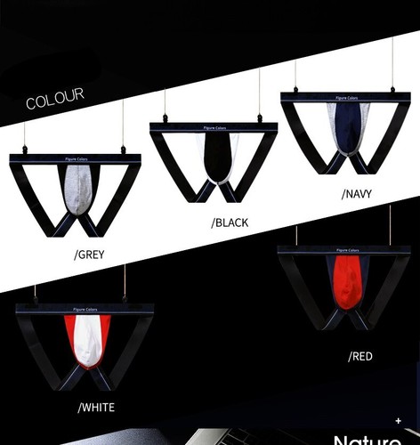 Ropa Interior Sexy para Hombre Ropa Interior Puro Deseo Estilo Color Bloqueada Gay Ropa Interior - Imagen 16 de 23