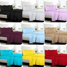 Outstanding Quality 3 PC Duvet Set Egyptian Cotton 600TC US Queen All Colours