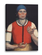 Kunstdruck Kasimir Malewitsch - Arbeiterin