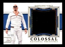 GIOVANNI VINCI 2024 NATIONAL TREASURES SMACK DOWN COLOSSAL RELIC #16/99 BF5445