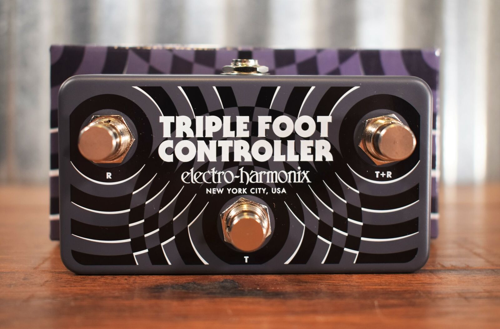 Electro-Harmonix Triple Foot Controller Remote Footswitch Pedal 