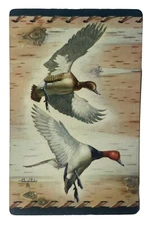 Vintage Redislip Playing Cards Game Birds by Richard Bishop Mallard Duck
