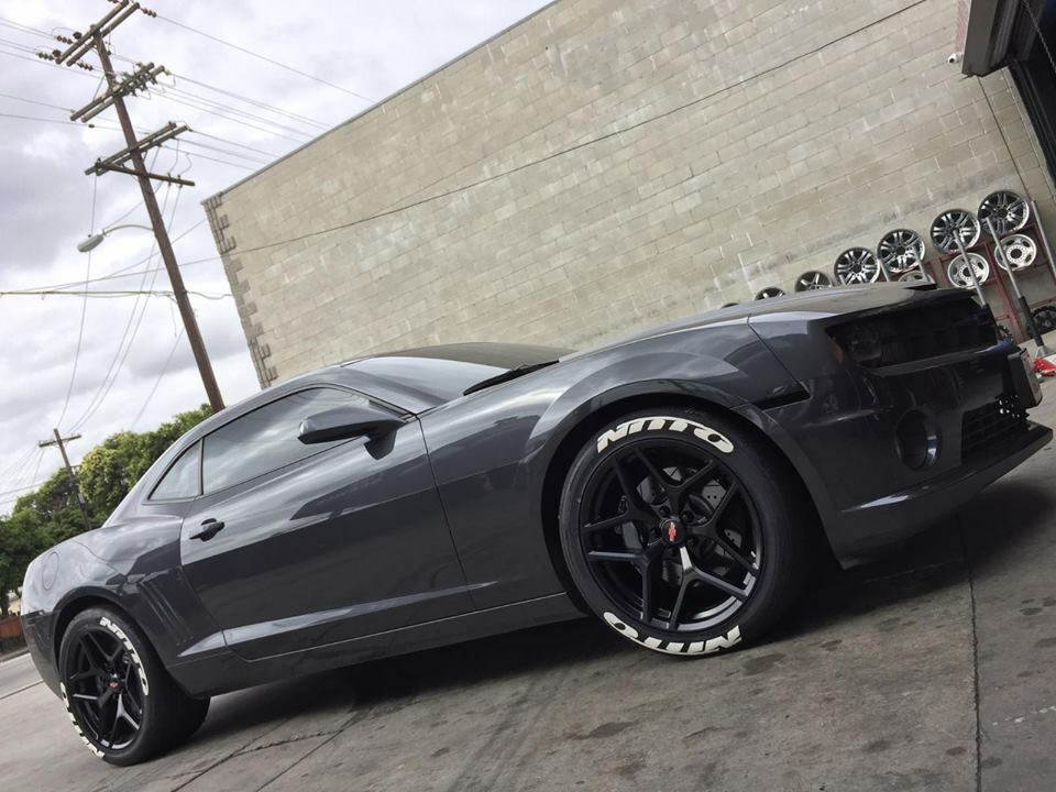 NEW Z28 CAMARO Style Wheels Satin Black 2010-2022 SS/RS/LS 20x10/20x11 ...