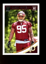 2018 Donruss #355 Daron Payne Washington Redskins RC Rookie Card Qty