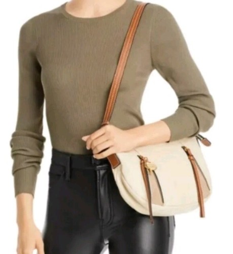 See by Chloe Indra Crossbody Bag In Cement Beige