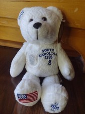 2000 South Carolina Collectible Quarter Bear Stuffed Plush Animal
